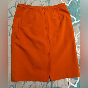 Orange Ann Taylor Skirt Size 4